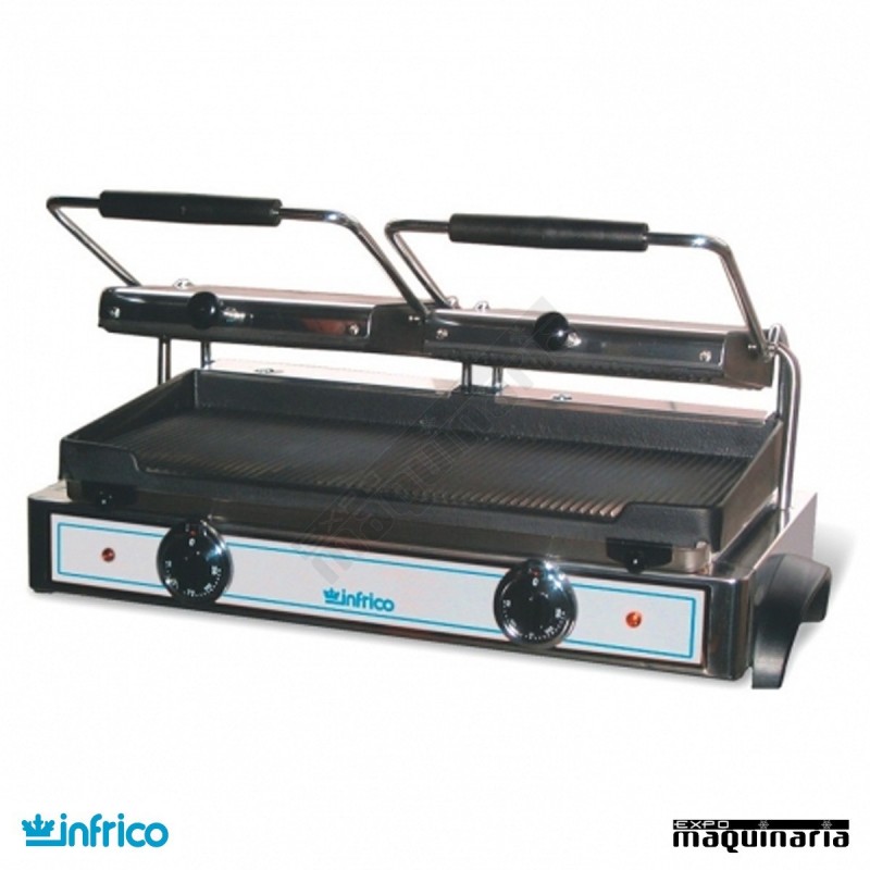 Plancha Grill Infrico INGR82 de acero inoxidable