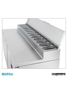 Mesa refrigerada para ensaladas (1618x800 cm) MR 1620 EN 2