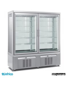 Armario expositor heladería INLO9324VNP (172 x 65 cm)