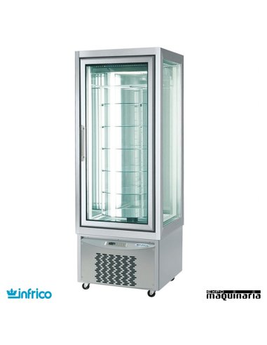 Armario expositor platos giratorios INLO3701VNP (70 x 65 cm)