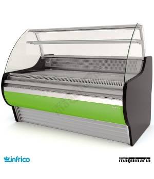 Vitrina semiestatica con reserva 1.5 m