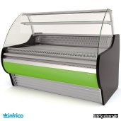 Vitrina  semiestatica con reserva 1.5 m