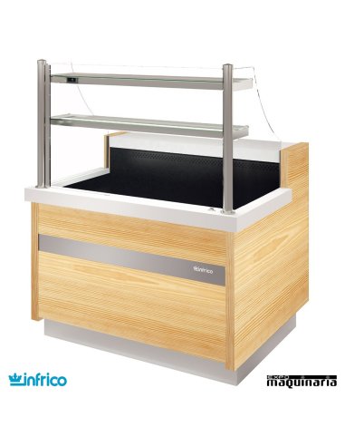 Vitrina Pastelería Cristal Recto Frío ventilado sin reserva 0.9m