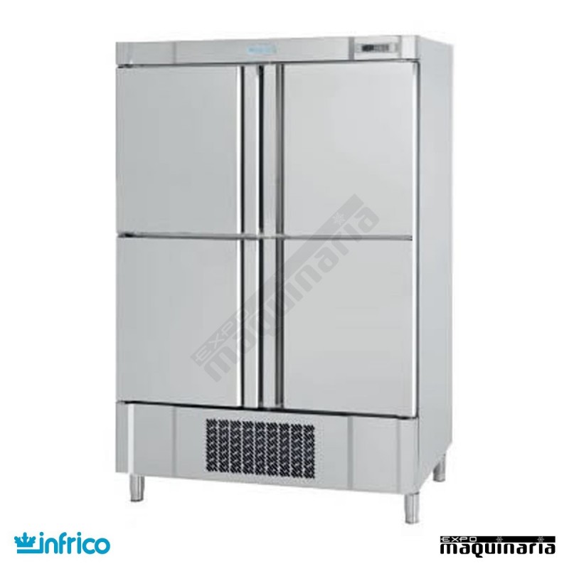 Nevera Vertical refrigeradora en acero inoxidable INAN904T/F