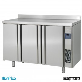 Mesa refrigerada ALTA SIN MOTOR (165 x 60 cm) INFMPP2000GR