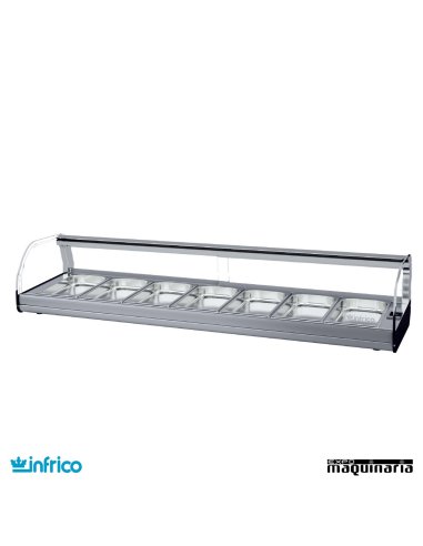 Vitrina GRUPO REMOTO -9 Bandejas INFRICO
