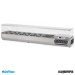 Vitrinas para ingredientes pizzas VIP1980-1/4 tapa cristal