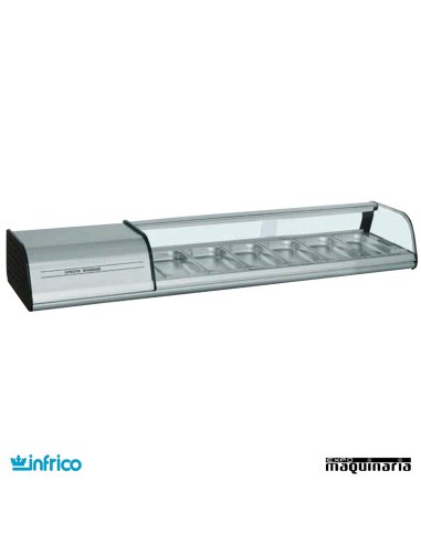 Vitrina tapas - 6 Bandejas INFRICO VET6P