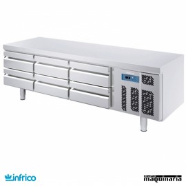 Mesa refrigerada baja -Snack (200 x 65 cm) MSG 2000