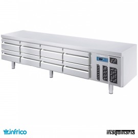 Mesa refrigerada baja-Snack (240 x 65 cm) MSG 2400