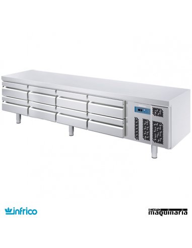 Mesa refrigerada baja-Snack (240 x 65 cm) MSG 2400