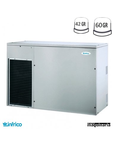 Fabricador de Hielo FHCM300AW cubito 42/60gr