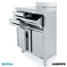 Mueble Cafetero Inoxidable  Infrico MCAF 2000 perfil