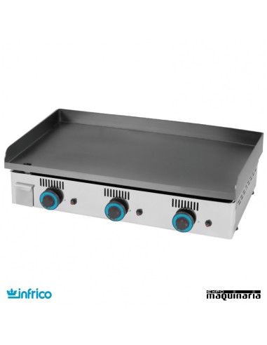 Plancha a gas Infrico PG80S -12 mm  Snack