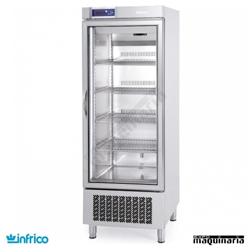 Nevera Refrigerador con Puerta de Cristal INAEX500TF