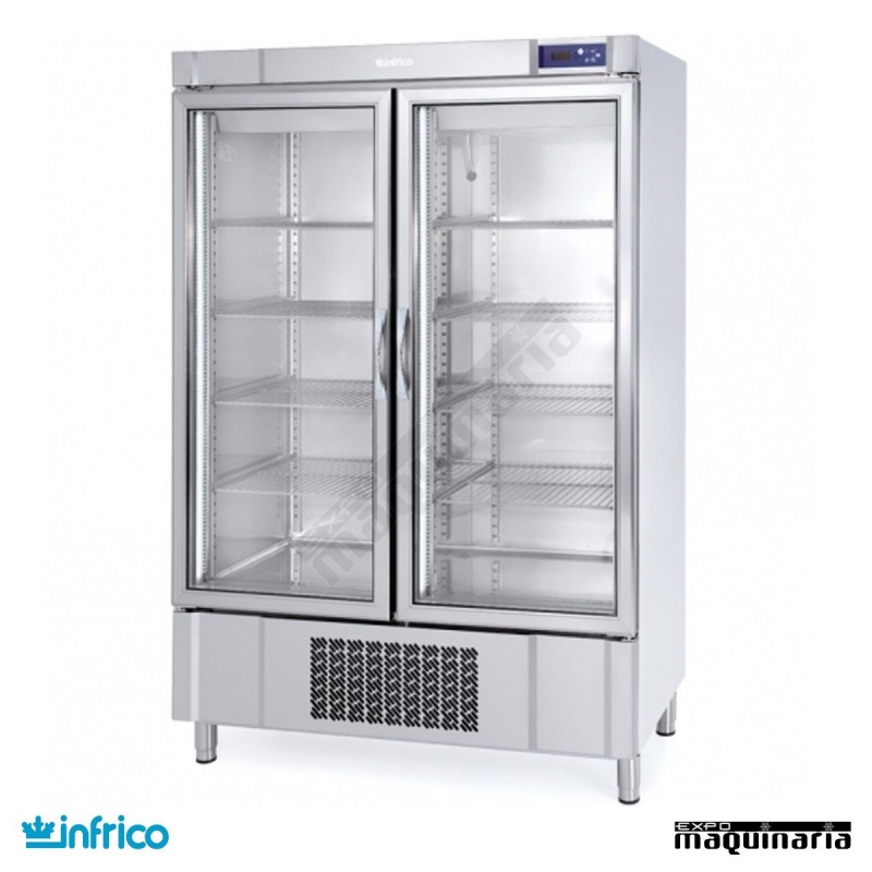 Nevera Refrigerador con Puerta de Cristal INAEX1000TF