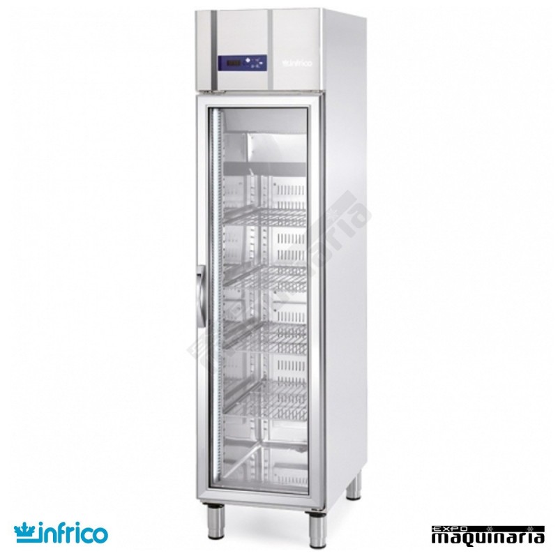 Nevera Refrigerador con Puerta de Cristal INAGN300CR