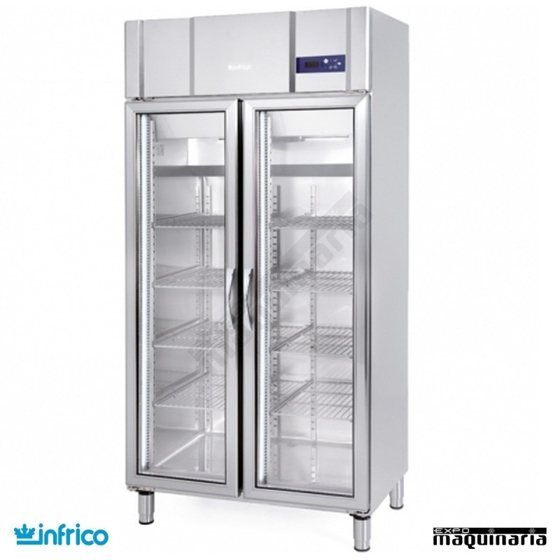 Nevera Refrigerador con Puerta de Cristal INAGN600CR