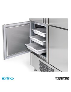 Nevera Vertical Refrigerador Pescado-Normal INANDP1004TF/G 2