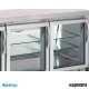 Vitrina cerrada refrigerada frío ventilado sin reserva 1.4 m detalle