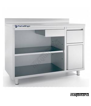 Mueble cafetero IFFMC150 de acero inoxidable