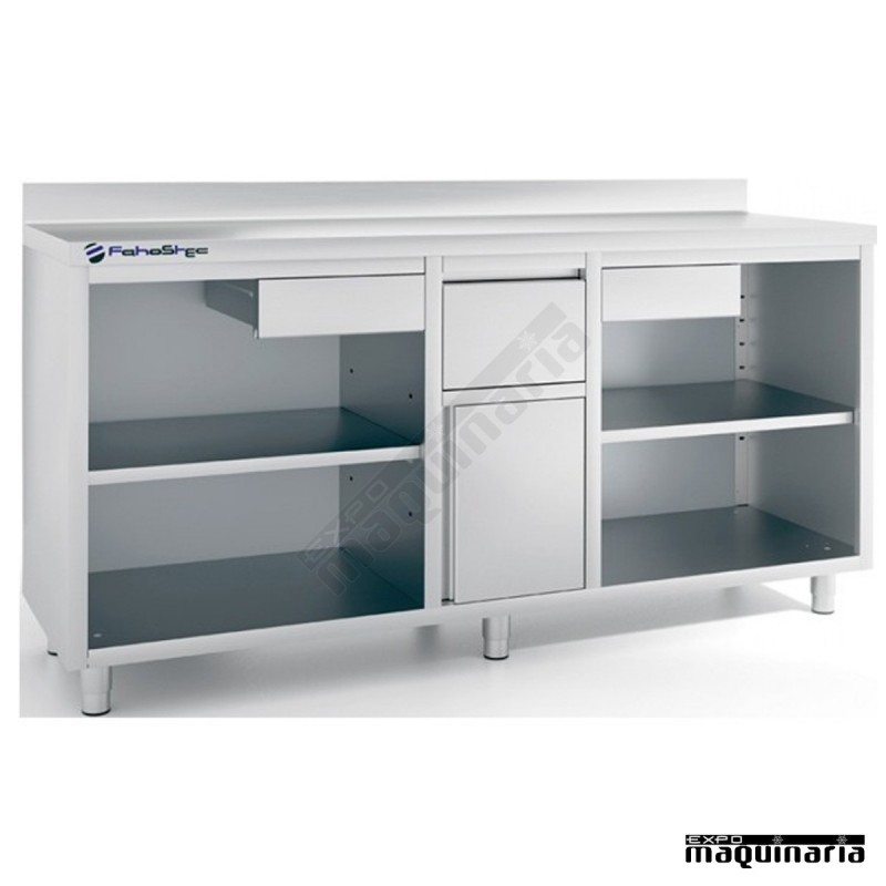 Mueble cafetero IFFMC200 de acero inoxidable hostelería