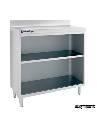 Mesa estantería IFFEST100 de acero inox.
