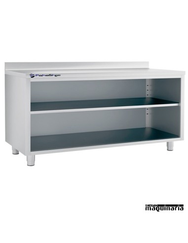 Mesa estantería IFFEST200 de acero inox.
