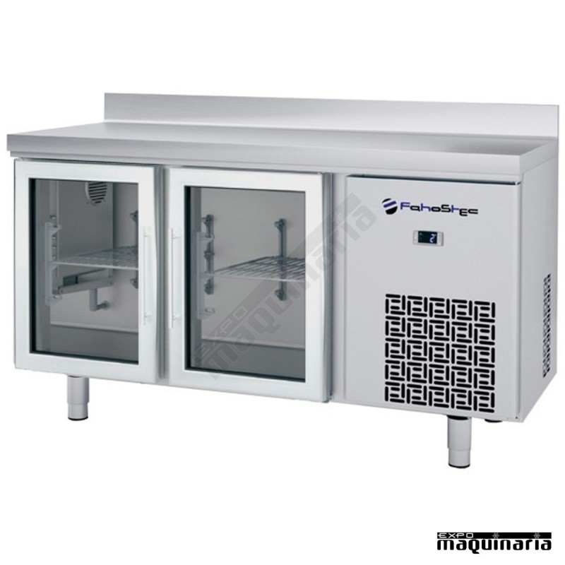 Mesa refrigrada puerta cristal (146,8 x 60 cm) IFFM602PCR 