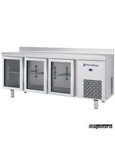 Mesa refrigerada P.CRISTAL (196 x 60 cm) IFFM603PCR 