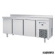 Mesa refrigegrada (196 x 70 cm) IFFM703P GN 1/1 con 3 puertas