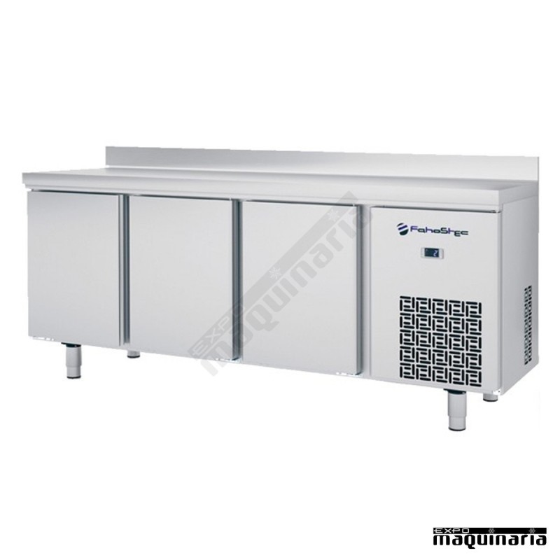 Mesa refrigegrada (196 x 70 cm) IFFM703P GN 1/1 con 3 puertas