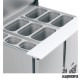 Mesa refrigerada ensaladas (97,8 x 70 cm) IFFME1002 detalle