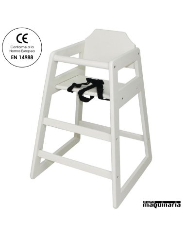 Trona madera apilable con correa DB66