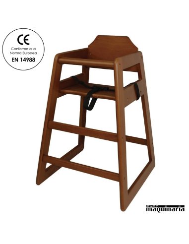 Trona madera apilable con correa DB66
