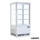 Expositor refrigerado blanco 68L NIG619 cerrado