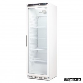 Refrigerador expositor puerta cristal bajo mostrador 400L CD087