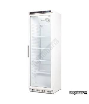 Refrigerador expositor puerta cristal bajo mostrador 400L CD087
