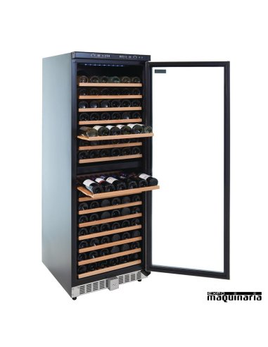 Cava de vino abierta dual zone 155 botellas IBER-V155