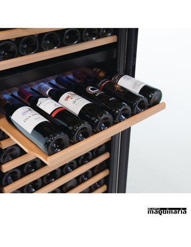 Cava de vino dual zone detalle 155 botellas IBER-V155