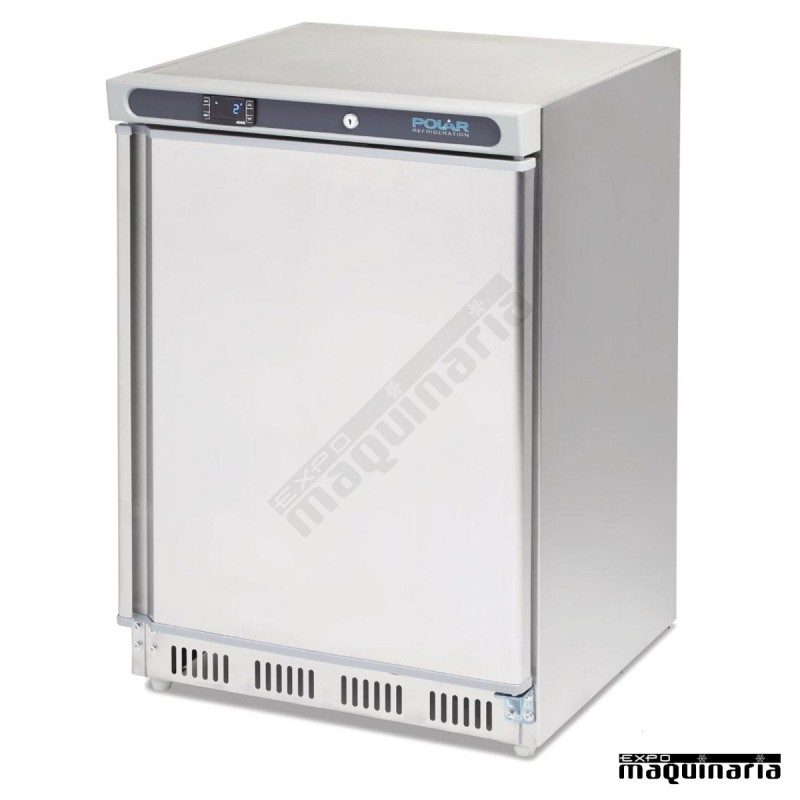 Congelador bajo mostrador inox NICD081