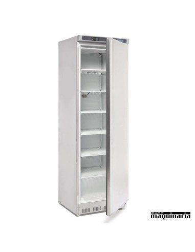 Congelador inox de 365 litros NICD083 abierto