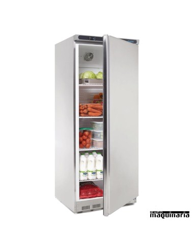 Refrigerador inox de 600 litros NICD084 semiabierto