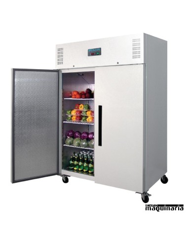 Refrigerador GN 2/1 de 1200 litros NICC663 abierto