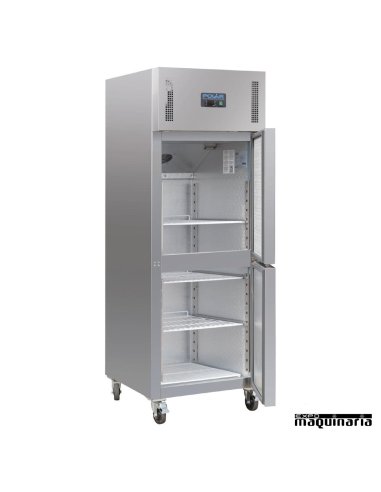 Armario congelador 2 puertas 600 litros NICW194 abierto