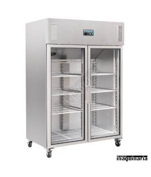 Armario frigorífico 2 puertas cristal 1200 litros NICW198