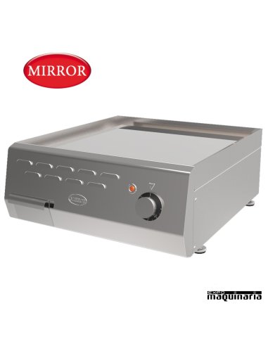 Plancha electrica MIRROR SNACK-ME40 CROMO DURO