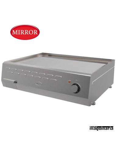 Plancha electrica MIRROR SNACK-ME60 CROMO DURO