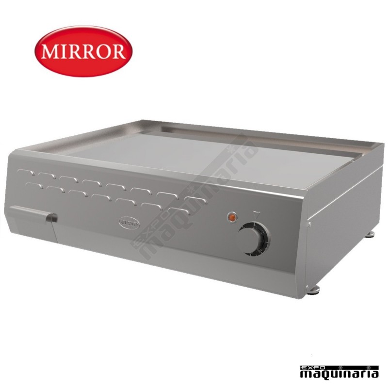 Plancha electrica MIRROR SNACK-ME60 CROMO DURO