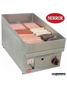 Plancha electrica MIRROR con BAÑO DE ACEITE 2